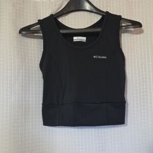 Columbia Crop Tank Top Womens Small Athletic Sportswear Workout Gym